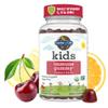 Garden of Life Kids Immune Support Gummies with Vitamin C, D as D3 & Zinc for 3-in-1 Daily Childrens Immunity  Organic, Non-GMO, Gluten-Free, Vegetarian, Sugar Free, Cherry Flavor, 30 Day Supply view 1