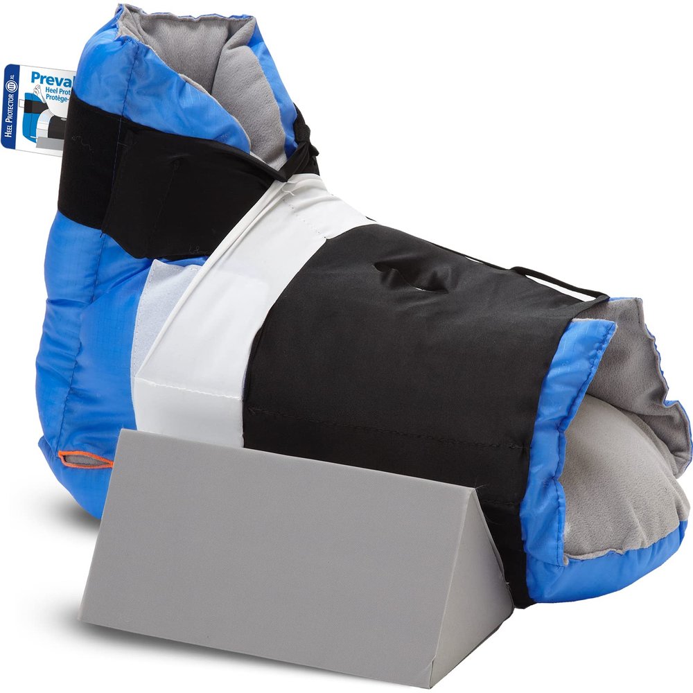 Sage Stryker Prevalon Heel Protector III  1 Heel Protector - Cushioned Boot for Heel Pressure Relief with Stabilizing Wedge for Bed-Bound Individuals  XL Size