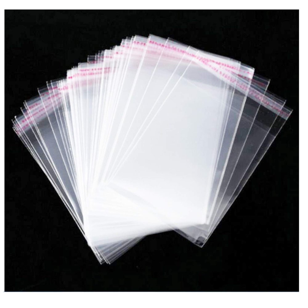200ct Clear Plastic Bags 4 x 6 Resealable Self Sealing OPP Cello Bags for Bakery Cookies Goodies Favor Decorative Wrappers (4" x 6" 200 p)