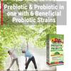 Olympian Labs Complete Prebiotic and Probiotic Supplement - 25 Billion Live Shelf Stable Cultures - 30 Vegetarian Capsules, Helps Restore The Natural Balance Within The Digestive Tract. view 3