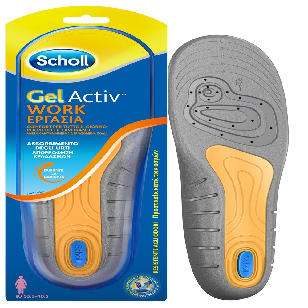 Dr.SCHOLL PLANTILLAS Gel ACTIV Profesional Mujer NUMEROS 38-42