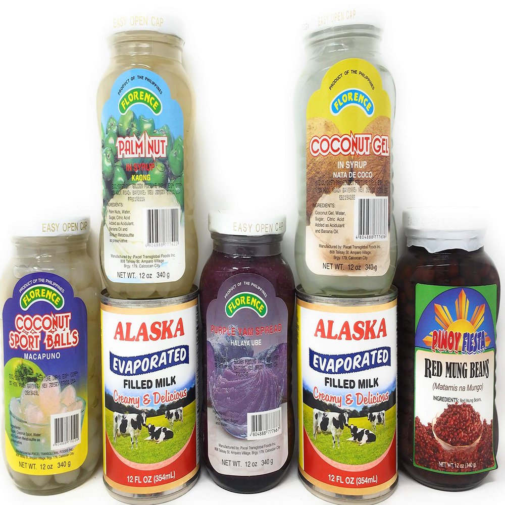 Florence Filipino Halo-Halo (Shaved Ice Dessert) Bundle