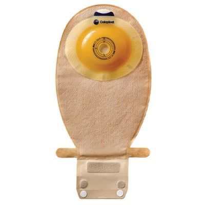 Coloplast 15606 Convex Light, Standard Wear, easiClose Wide Outlet Pouch w/Belt Loops (10/Pack)
