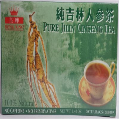 1 boxes Royal king pure jilin ginseng tea (20 tea bag) each box