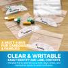 Pill Pouch Bags - (Pack of 300) 3" x 2.75" - BPA Free, Poly Bag Disposable Zipper Pills Baggies, Daily AM PM Travel Medicine Organizer Storage Pouches, Best Clear Reusable with Write-on Labels view 4