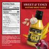 Maurices Southern Gold BBQ Sauce  Classic Carolina Mustard BBQ Sauce with Bold Flavor  Authentic Southern Carolina Barbeque Dressing  Rich Barbecue Sauces Tradition, Original 18oz (Pack of 3) view 2