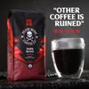 Death Wish Coffee Dark Roast Grounds -16 Oz, 2 Packs of Bold & Intense Blend of Arabica & Robusta Beans - USDA Organic Ground Coffee - Pack of 2 view 2