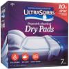 Medline Ultrasorbs Disposable Dry Pads, 7 Count view 1