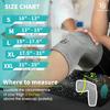 VITAL SALVEO Compression Recovery Knee Sleeve Knee Brace C3-COMFORT Pain Relief Protects Joint Ideal for Sports and Daily Wear (Small) view 3