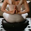 Hugger Mugger V-Shaped Meditation Cushion - Aqua - Provides Support in Cross-Legged Sitting, Promotes Healthy Posture, Handmade in The USA view 3
