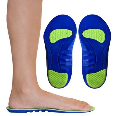 KidSole Slim Memory Foam Sport Children's Athletic Shoes with Extra Memory Foam Top Layer (24 cm, Kids' Size 3-6)
