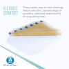 Dynarex DynaDerm Hydrocolloid Dressings, Sterile Moist Bandages Used for All Kinds of Wounds, 6" x 6", Thin & Latex-Free, Peel-Down Patches - 1 Box of 5 Dressings (Packaging May Vary) view 4