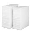 Linen Feel Disposable Guest Towels - Cloth Like White Paper Hand Napkins 200 Pack - Highly Absorbent, Soft Fancy Guest Hand Towels for Bathroom, Parties, Dinner, Cocktails, Kitchen, Weddings & Events view 1