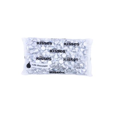 HERSHEY'S KISSES Milk Chocolate Candy Bulk Bag, 66.7 oz