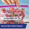 Hefty Slider Storage Bags, Quart Size, 20 Count (Pack of 9), 180 Total view 2