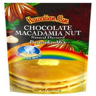 Hawaiian Chocolate Macadamia Nut Pancake Mix From Hawaii by Hawaiian Sun