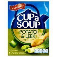 Batchelors Cup A Soup Creamy Potato And Leek 4S 107.4G by Premier Foods