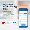 A&D Medical Essential One Wrist Blood Pressure Monitor for Home Use, UB-543, BP Adjustable Cuff (5.3-8.5"/13.5-21.5 cm), 2 Users, One Button Operation, 60 Reading Memory, Carrying Case, 2 AAA Battery view 4