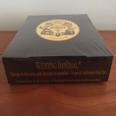 Mariage Frres - WEDDING IMPRIAL - Box of 30 traditional french muslin tea sachets