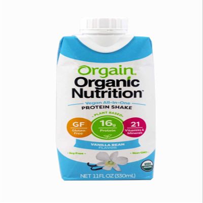 Orgain Sweet Vanilla Bean, Vegan 11 Fl Oz (Pack of 12)