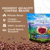 2LB Subtle Earth Organic Coffee - Light Roast - Whole Bean Coffee - 100% Arabica Beans - Low Acidity and Non-GMO - 2lb bag view 2