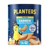 PLANTERS Salted Cashew Halves & Pieces, Party Snacks, Plant-Based Protein, 14 Oz Canister view 1