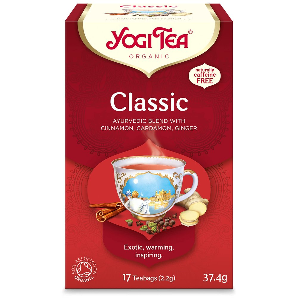 (2 Pack) - Yogi Tea - Classic Cinnamon Spice | 17 Bag | 2 PACK BUNDLE