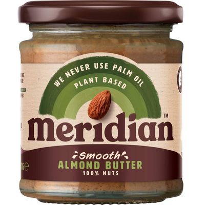 (2 Pack) - Meridian - 100% Smooth Almond Butter | 170g | 2 PACK BUNDLE