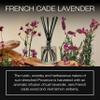 Voluspa French Cade Lavender Scented Reed Diffuser, 3.4 oz, Luxury Woody Lavender Diffuser, Oil Reed Diffusers for Home, Handcrafted in The USA view 2