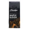 Brooklyn Beans Maple Sleigh 100% Arabica Craft Roasted Ground Coffee, Premium Maple Flavored Roast, 12 Oz Bag view 1