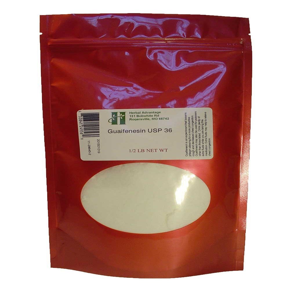 Guaifenesin USP 36 Powder Bulk 1/2 Pound