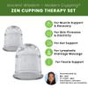 Silicone Cupping Therapy Set Beginner Massage Cupping Cups for Cupping Therapy Cup Kit for Massage, Myofascial Release, Cellulite Reduction view 2