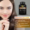 10X Potent Hair Skin and Nail Growth Vitamins Infused with Keratin + Collagen + Silica for Vibrant Hair- Extra Strength Biotin 5000mcg view 3