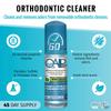 Foam Retainer Cleaner, Aligner, Invisalign, Denture, and Mouth Guard Cleaner | Orthodontic 60 Seconds Cleanser by OAP Cleaner | Paraben, Sulfate and Triclosan Free | 44.3 mL Bottle view 2