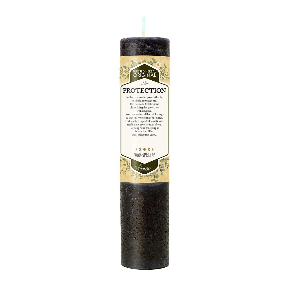 Blessed Herbal Protection Candle