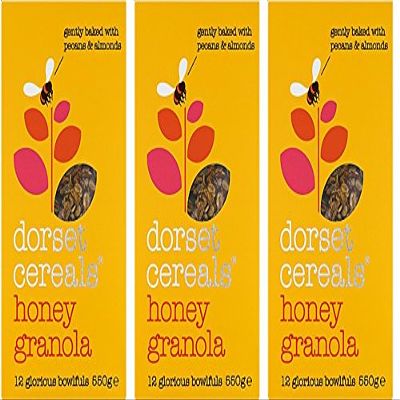 (3 PACK) - Dorset Cereal - Honey Granola | 550g | 3 PACK BUNDLE