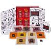 The Good Hurt Fuego by Thoughtfully, DIY Hot Sauce Set, Includes 4 Skull Shaped Reusable Glass Jars, 2 Funnels, Seasonings, Gloves and Recipe Book to Make Your Own Hot Sauce view 1