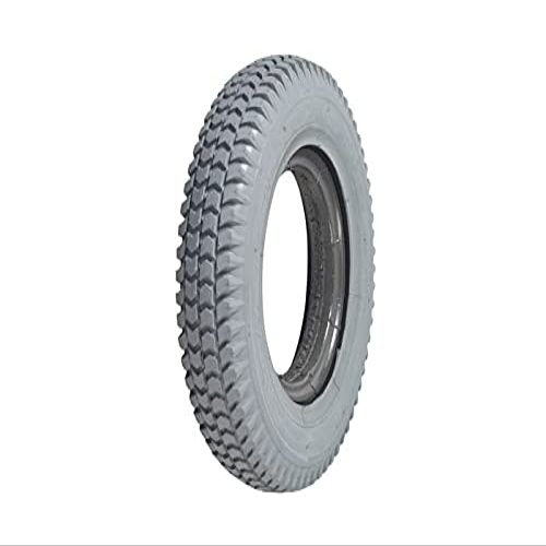 14"x3" (3.00-8) Foam-Filled Mobility Tire (Narrow Lip Profile; 55 mm Bead Width) with C248 Powertrax Tread (2)