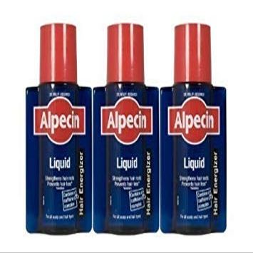 3 x Alpecin Caffeine Liquid by dr wolff (English Manual)
