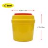 4-Pack Sharps Container1/2 Quart,Small Sharp Needle Disposal Containers,Biohazard Medical Containers Sharps Box for Home and Travel Use view 2