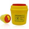 4-Pack Sharps Container1/2 Quart,Small Sharp Needle Disposal Containers,Biohazard Medical Containers Sharps Box for Home and Travel Use view 3