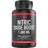 Double Dragon Organics Nitric Oxide Booster Supplement, 1600mg Extra Strength L-Arginine, Citrulline Malate, and Alpha-Ketoglutarate (60 Count, 1 Bottle) view 1