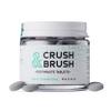 Crush & Brush Toothpaste Tablets-Mint Charcoal Glass JAR - 60g ~ 80 Tablets view 1