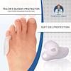 Dr. Fredericks Original Tailors Bunion Pads - 6 ct Low Profile Soft Gel Spacers for Bunionette Relief - Cushions Pinky Toe & Reduces Friction - Washable, Latex-Free, Doctor-Developed Foot Protectors view 3