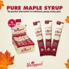 UnTapped Vermont Maple Syrup Packets for Athletes, Box of 20-0.96 Fl Oz | Organic Pure Maple Syrup for Natural Endurance Energy | Fuel to Keep You Running Longer view 2