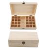 Cocoarm Essential Oil Organizer, 25 Slot Essential Oils Storage, Wooden Storage Box Organizer for Essential Oil Aromatherapy Container Essential Oils Case, 10.83" x 5.91" x 3.27" view 4