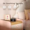 Dreamegg White Noise Machine - Sound Machine for Adult Baby Kid, Noise Machine for Sleeping with 24 Calming Sound, Ambient Nightlight, Continuous or Timer, Loud Sleep Machine for Home Nursery Office view 2