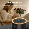 Dreamegg White Noise Machine - Sound Machine for Adult Baby Kid, Noise Machine for Sleeping with 24 Calming Sound, Ambient Nightlight, Continuous or Timer, Loud Sleep Machine for Home Nursery Office view 3