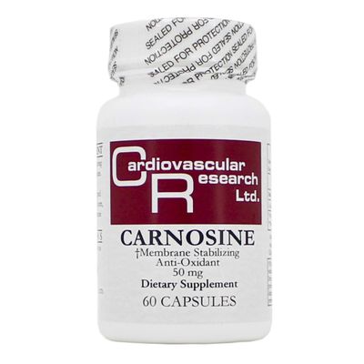 Carnosine 50mg 60 Capsules - Pack of 3
