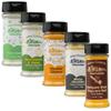 Amish Country Popcorn | Seasoning Variety Pack | 5 Bottles | Ballpark Buttersalt, Cheddar Cheese, White Cheddar, Ranch, Sour Cream and Onion | Old Fashioned, Non-GMO and Gluten Free view 1